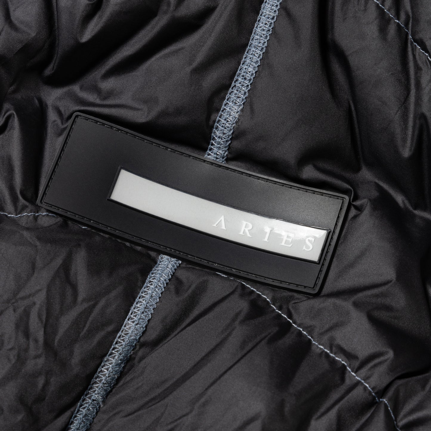 Aries Arise Reversible Down Liner Jacket - Grey Black