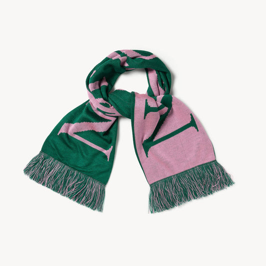 Aries Arise No Problemo Scarf - Green Pink