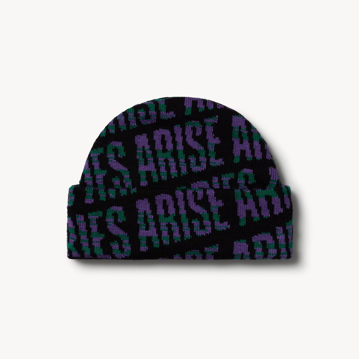 Aries Arise Space Dye Beanie - Black
