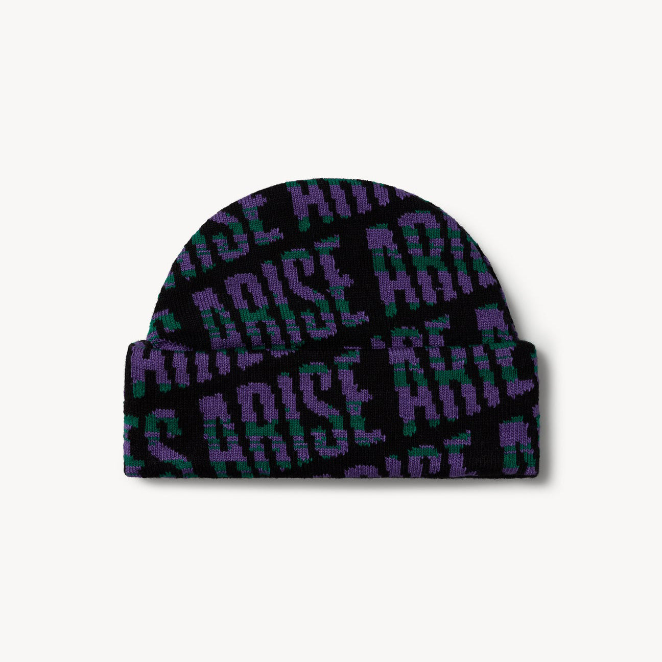 Aries Arise Space Dye Beanie - Black