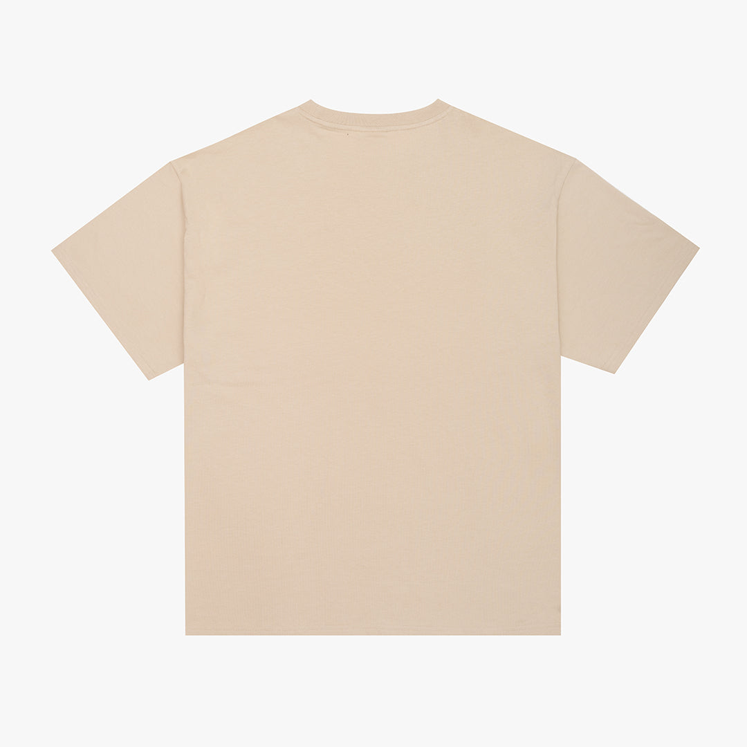 PARLEZ Fumo OS T-Shirt - Greige