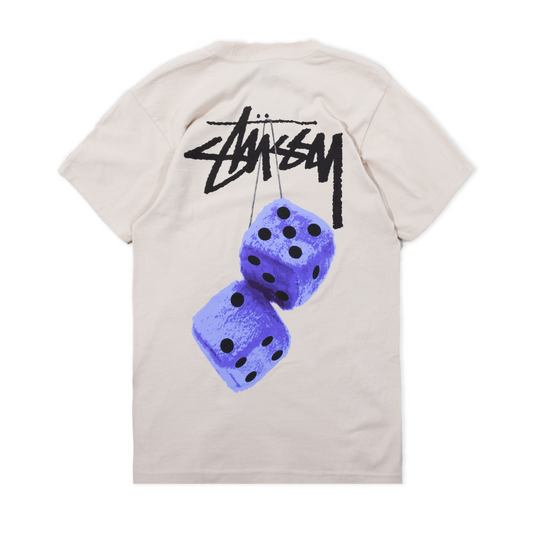 Stüssy Fuzzy Dice T-Shirt - Smoke