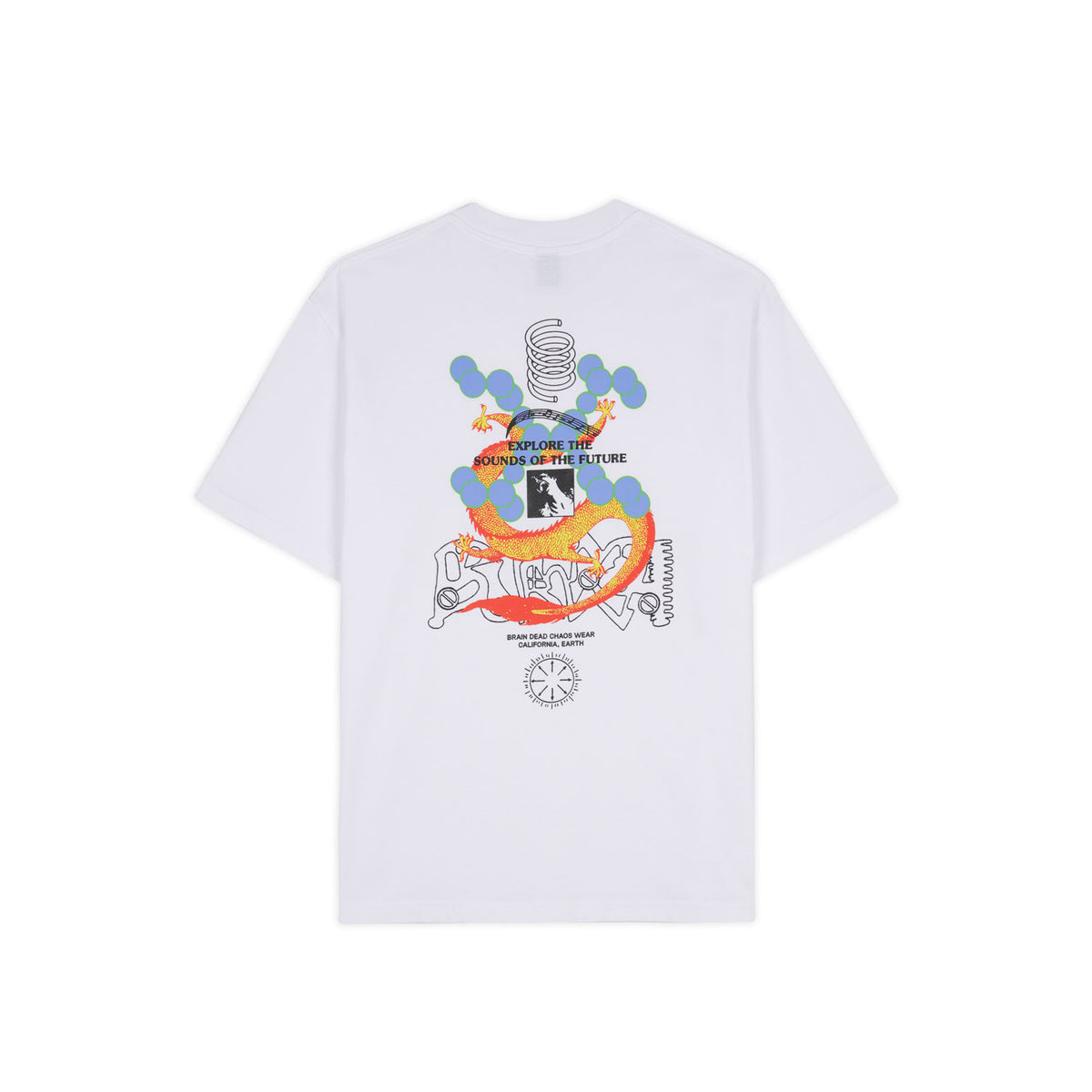 Brain Dead Future Sounds T-Shirt - White