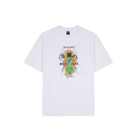 Brain Dead Future Sounds T-Shirt - White