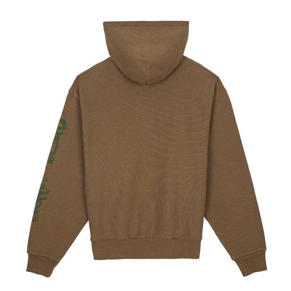Brain Dead Future Vision Hoodie - Coffee