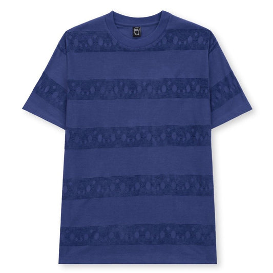 Brain Dead Bubble Burnout T-Shirt - Navy