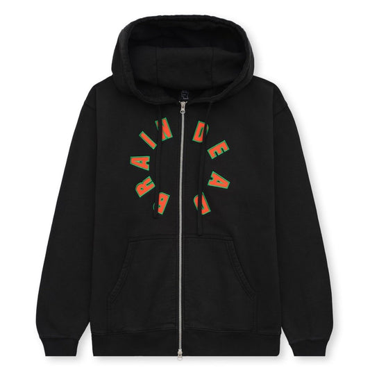 Brain Dead Collegiate ZU Hoodie - Black