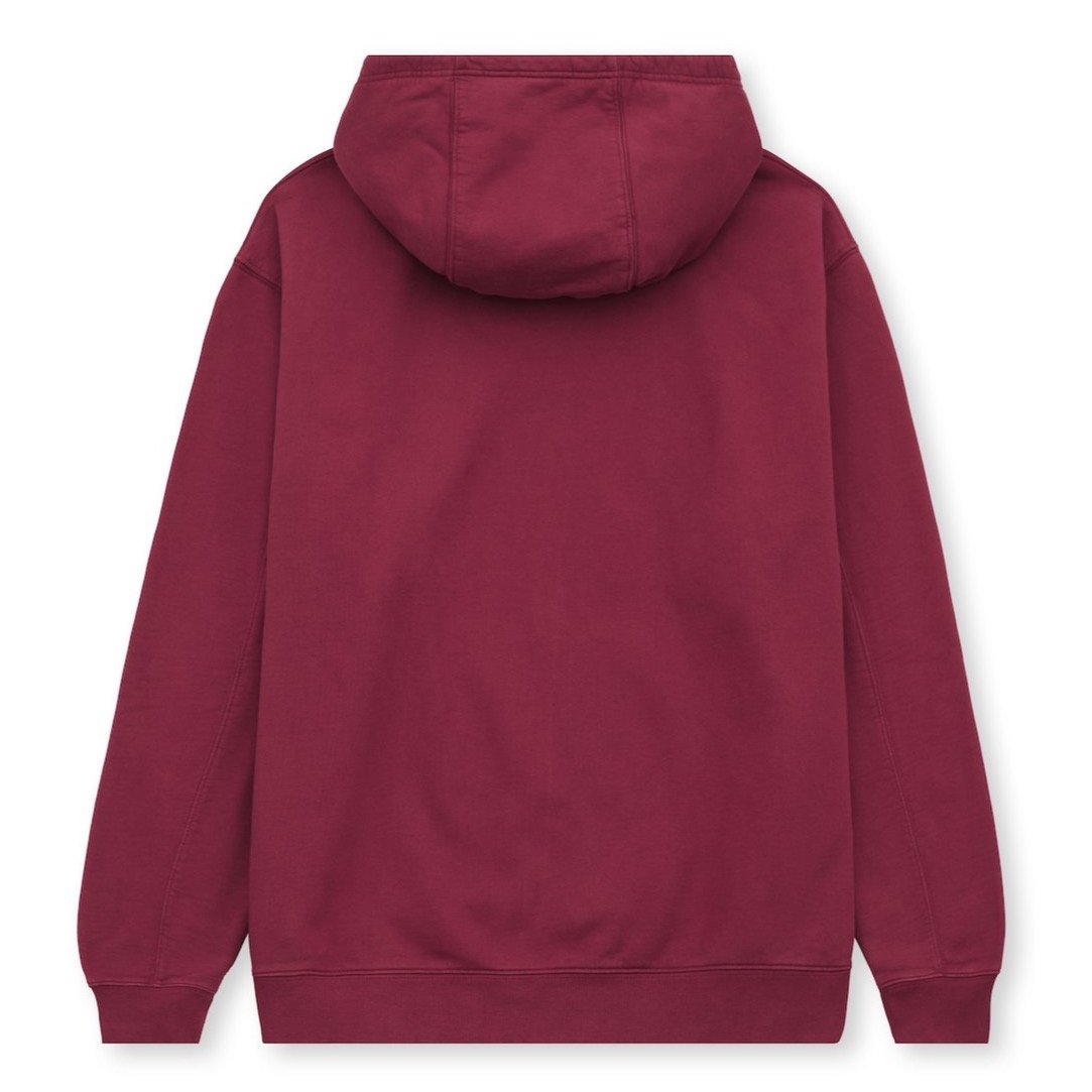 Brain Dead Collegiate ZU Hoodie - Maroon