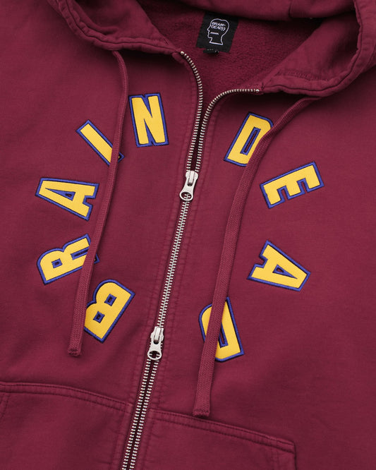 Brain Dead Collegiate ZU Hoodie - Black