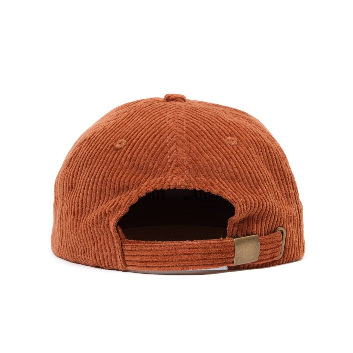 Brain Dead Mushroom Head Cord 6-Panel Hat - Rust