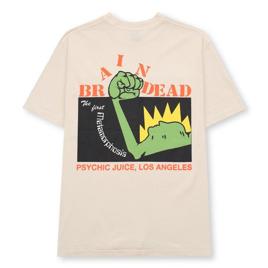 Brain Dead Psychic Juice T-Shirt - Natural