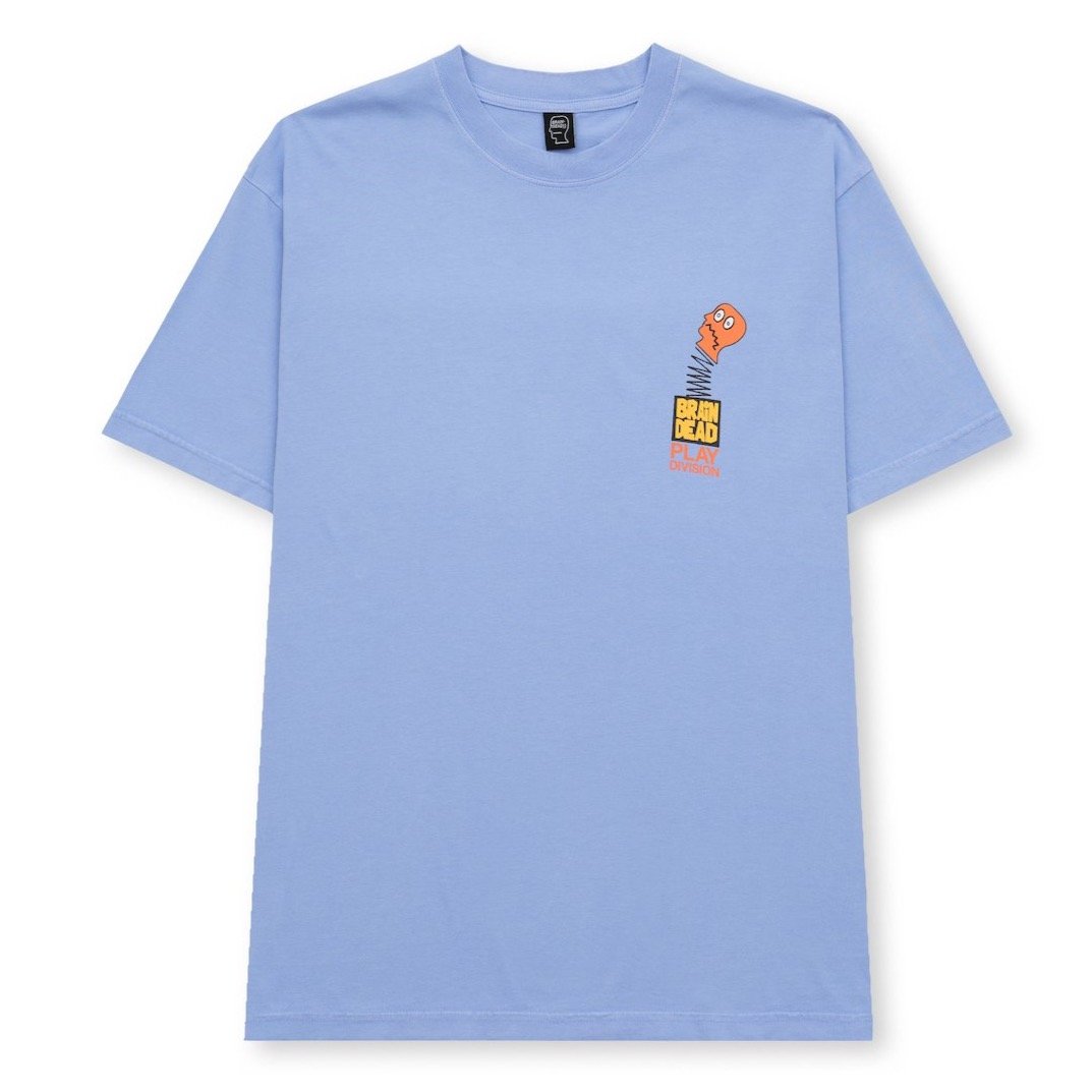 Brain Dead Tongue Twister T-Shirt - Cashmere Blue