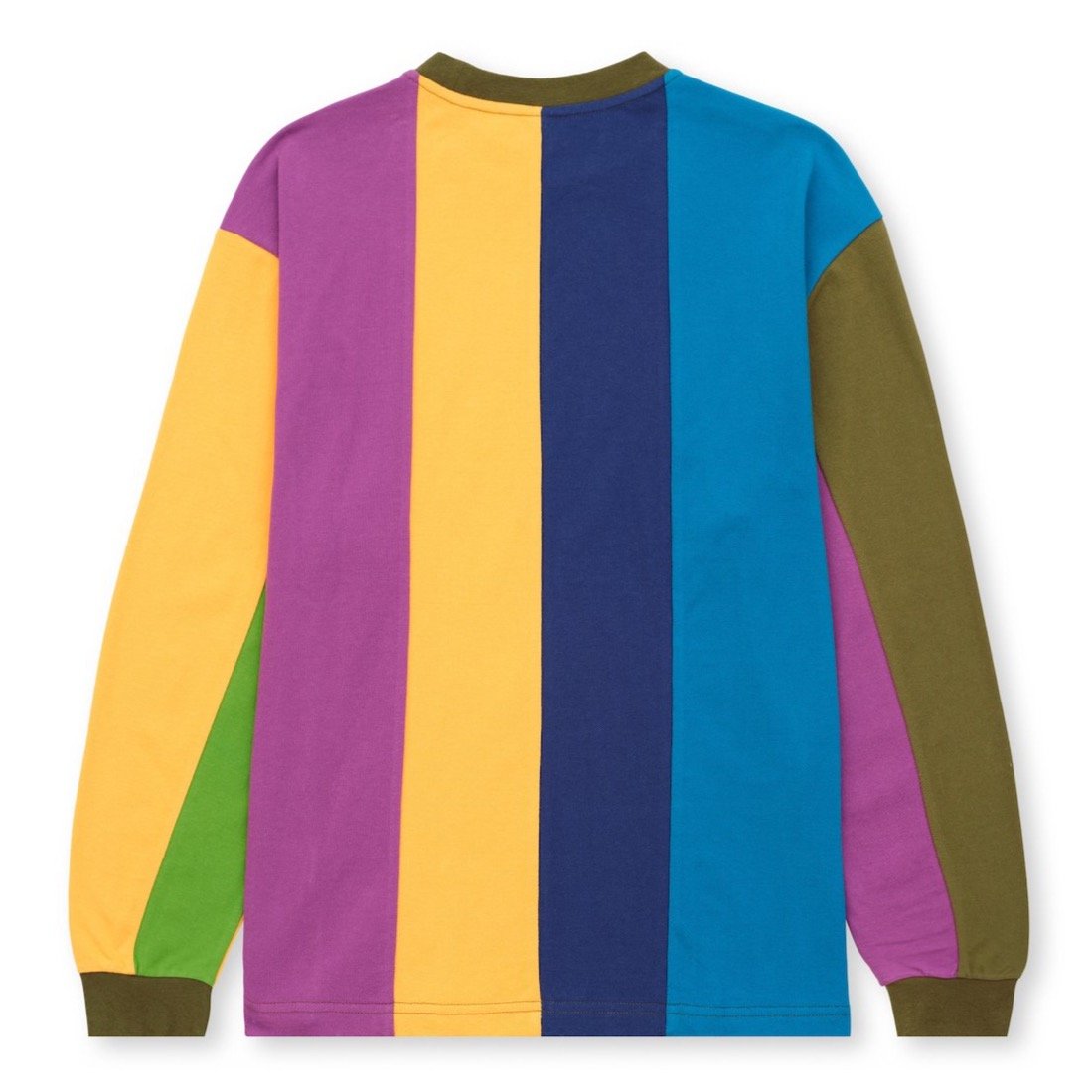 Brain Dead Vet Paneled LS Mock Neck - Slate