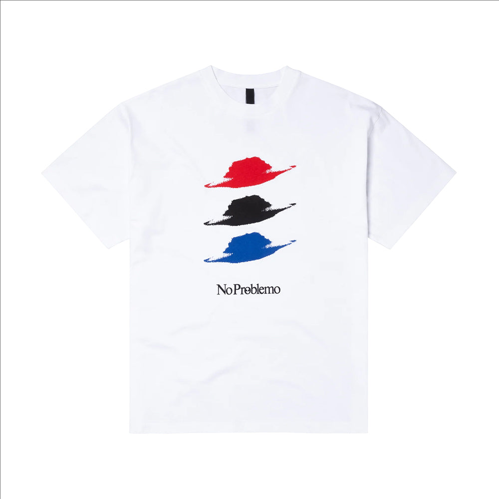 No Problemo Wiley Ufo SS Tee - White