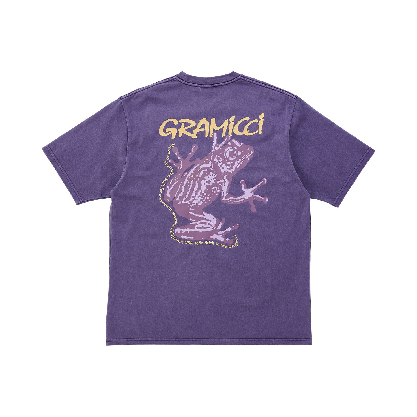 Gramicci Sticky Frog Tee - Purple Pigment