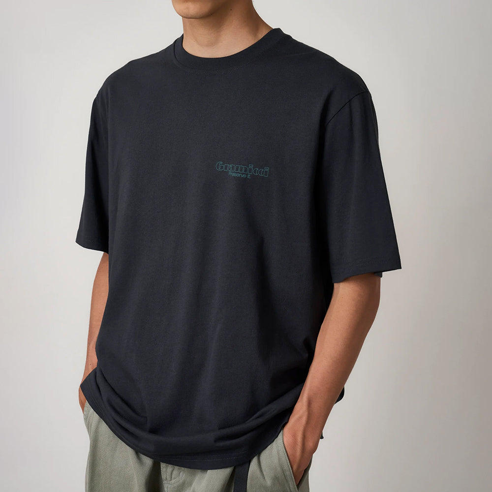 Gramicci Trouttail Tee - Vintage Black