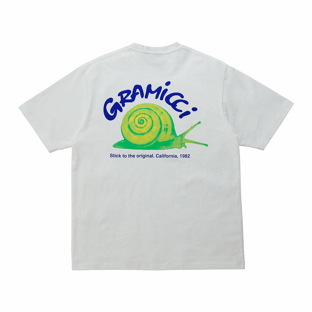 Gramicci Snail Tee - White