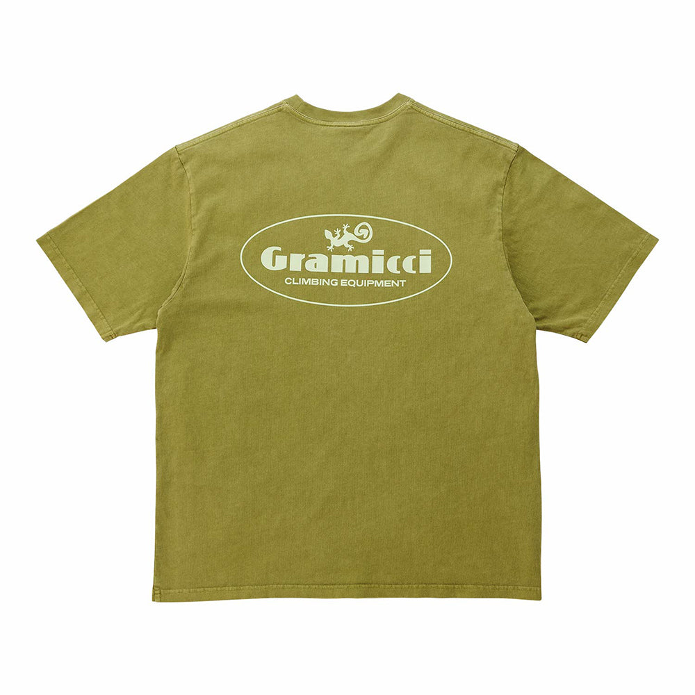 Gramicci Climbing Equipment Tee - Pistachio Pigment