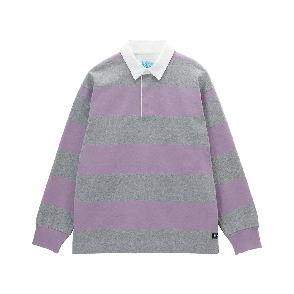 Gramicci Langdon Rugby Shirt - Heather Purple