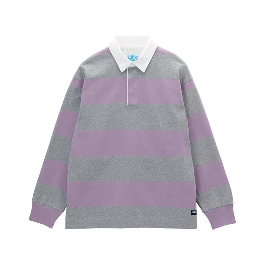 Gramicci Langdon Rugby Shirt - Heather Purple