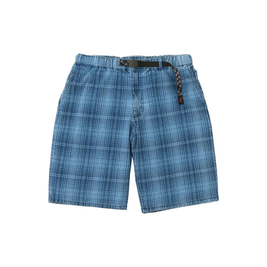 Gramicci Lagoon Short Plaid - Denim