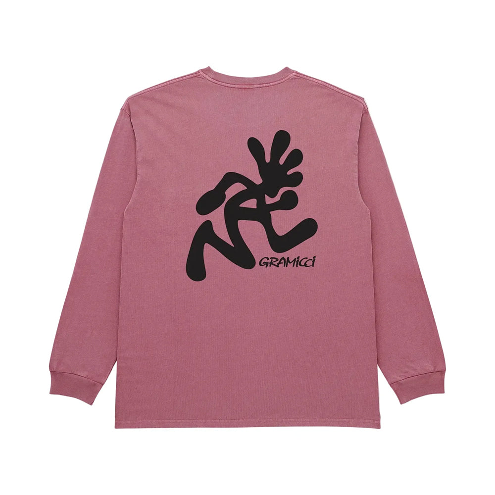 Gramicci Running Man L/S Tee - Red