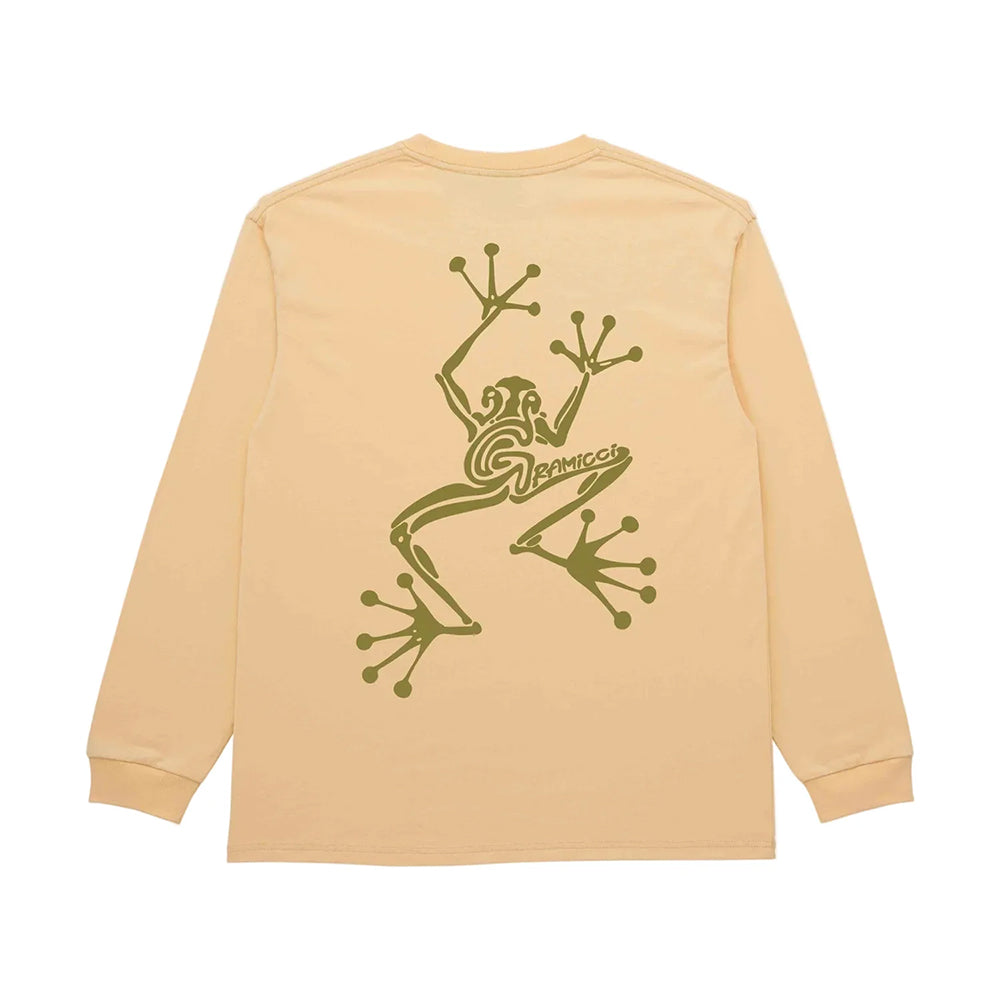 Gramicci Sticky Hands LS Tee - Mango