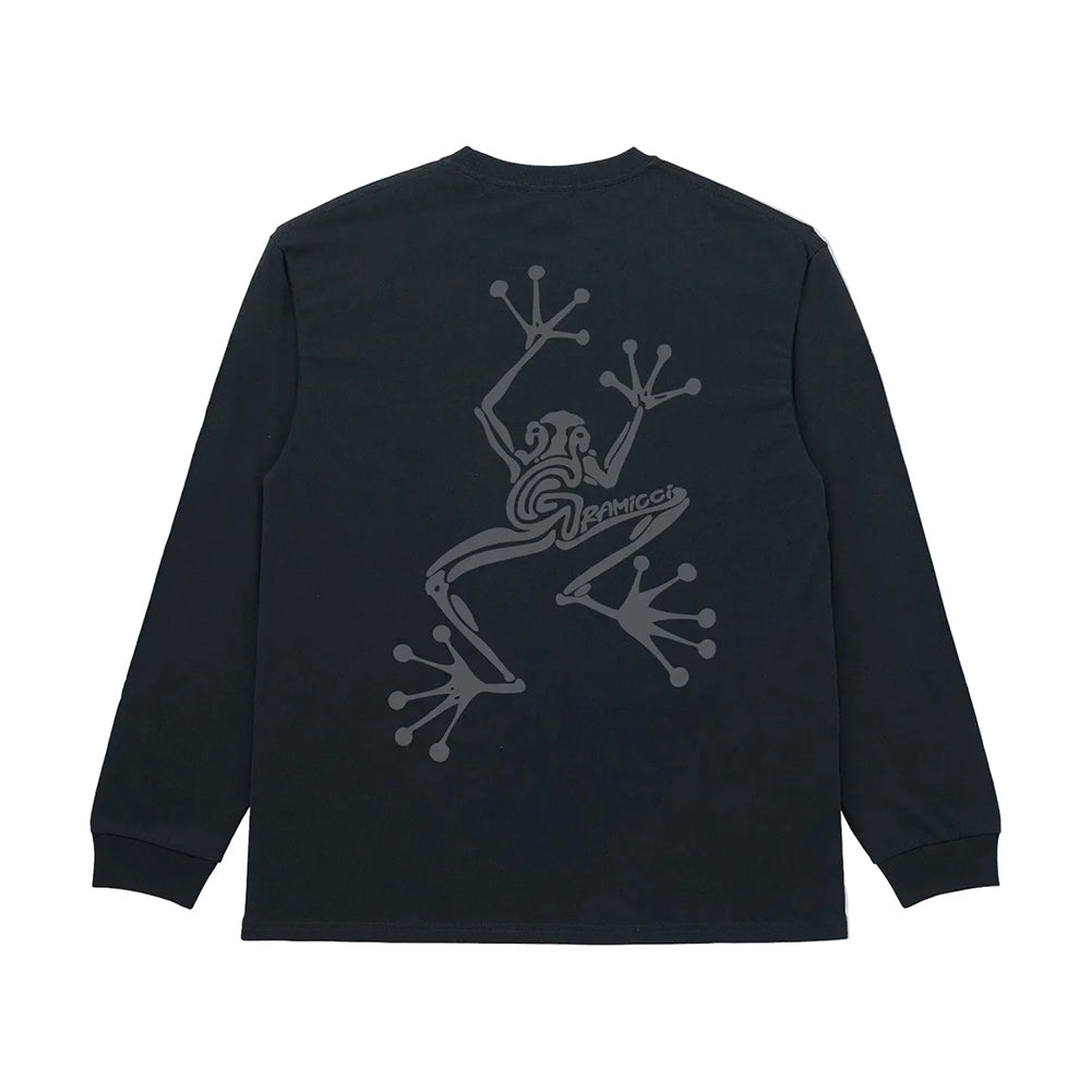 Gramicci Sticky Hands LS Tee - Vintage Black