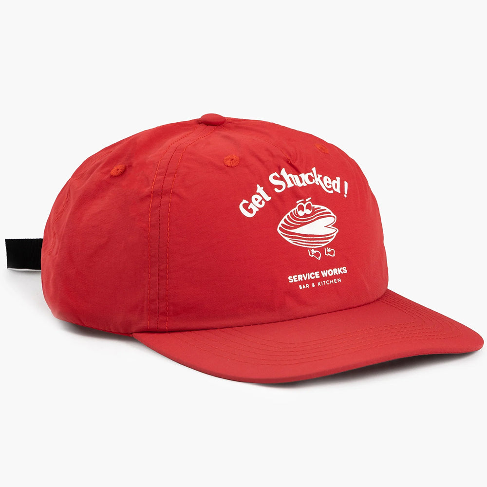 Service Works Get Shucked Cap - Red