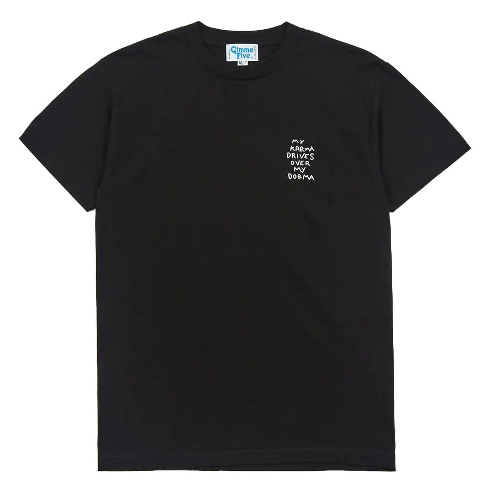 Gimme Five Icons My Karma T-Shirt - Black