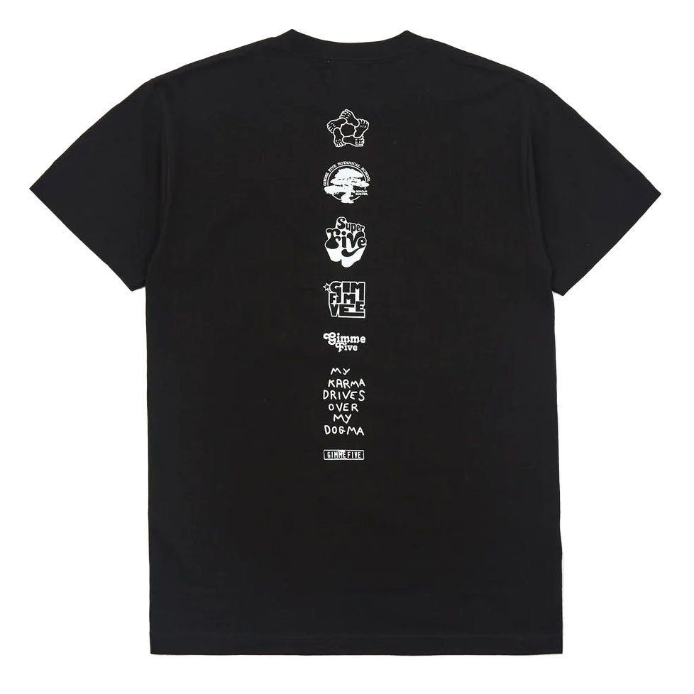 Gimme Five Icons My Karma T-Shirt - Black