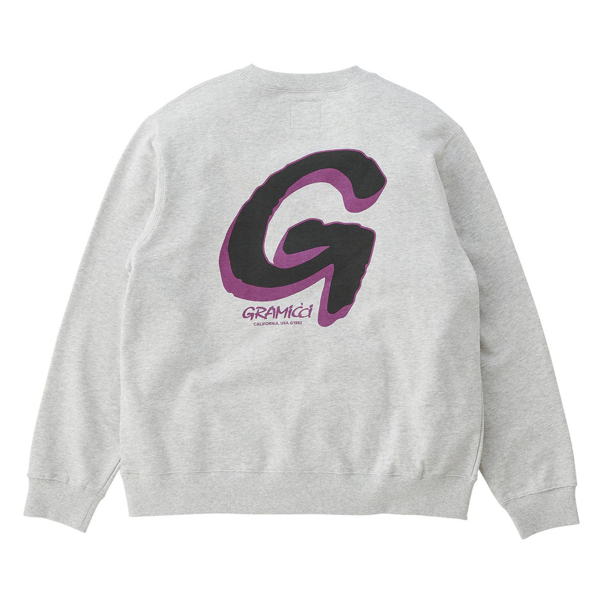 Gramicci Big G-Logo Sweat - Ash Heather