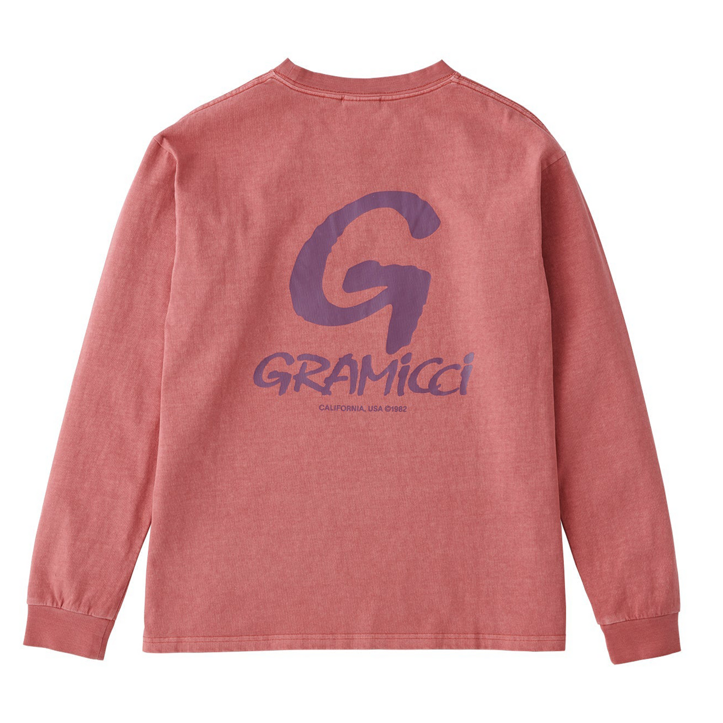 Gramicci G-Logo LS T-Shirt - Dusty Red