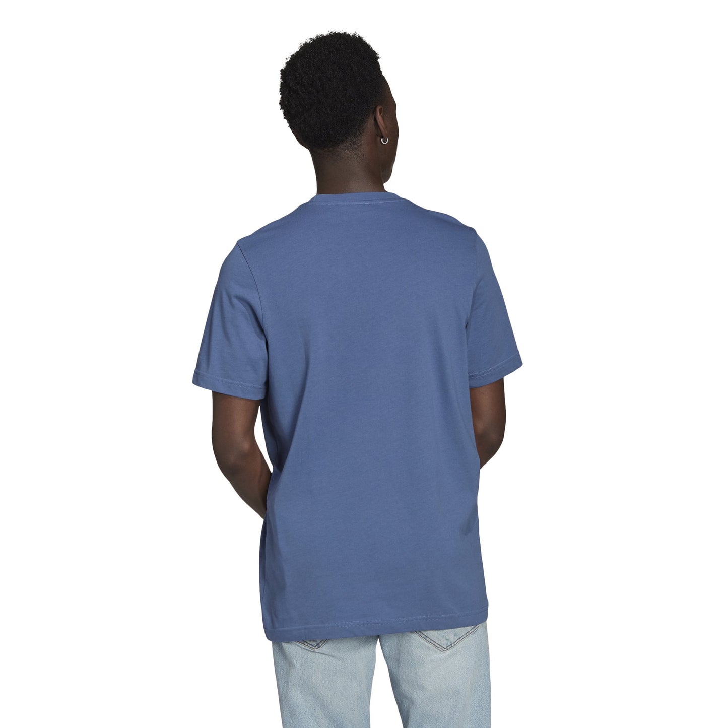 Adidas Trefoil T-Shirt - Crew Blue White