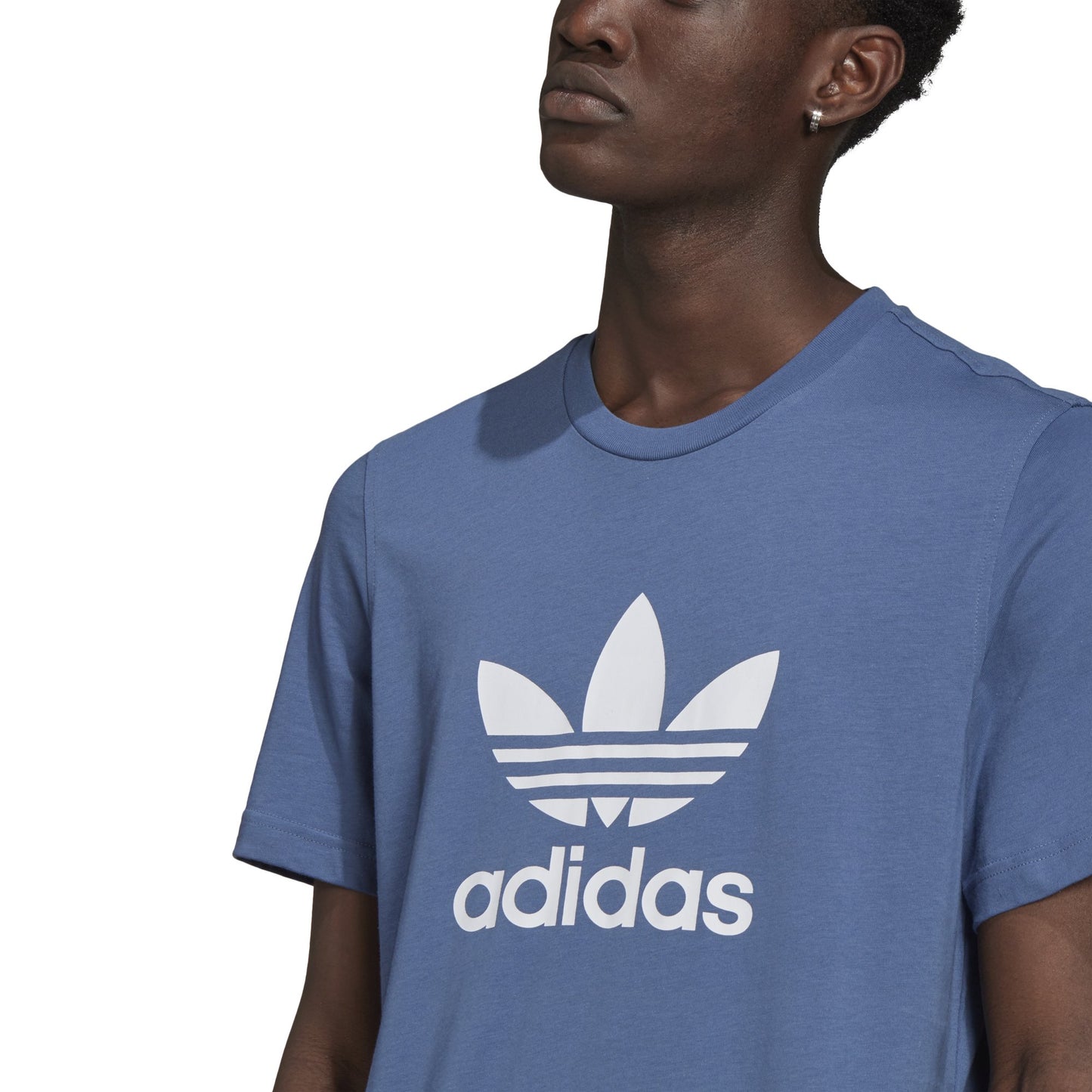 Adidas Trefoil T-Shirt - Crew Blue White