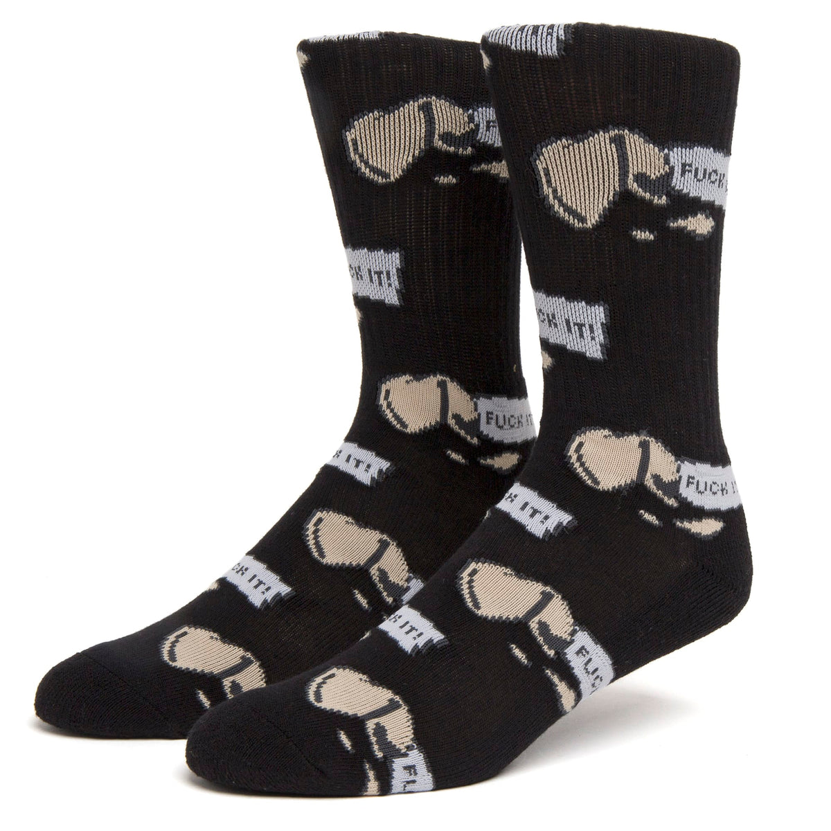 HUF Good Fortune Socks - Black