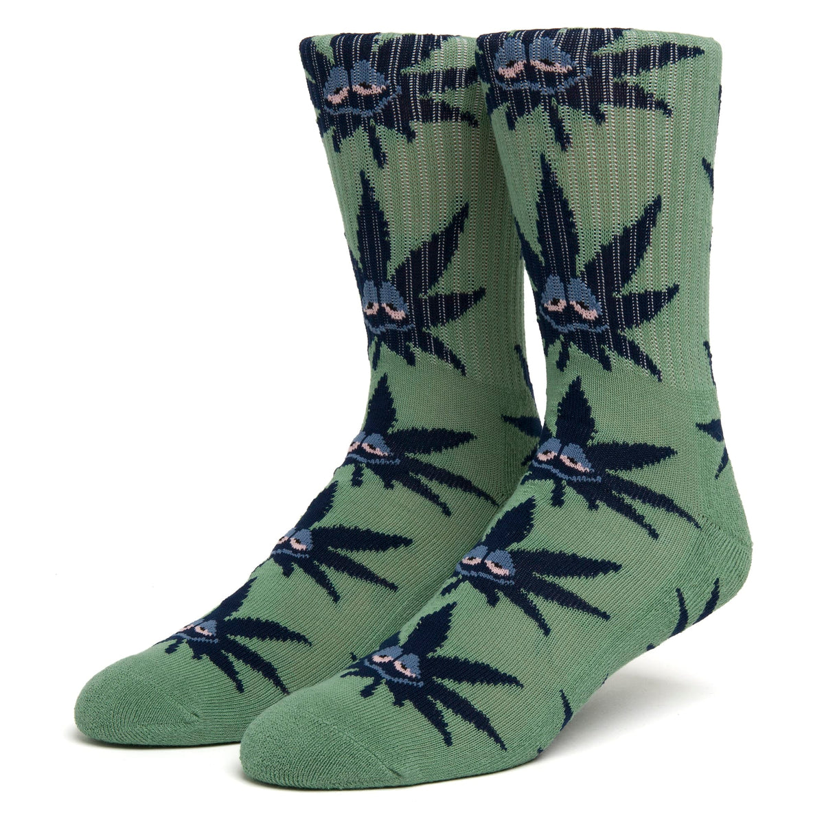HUF Green Buddy Socks - Basil