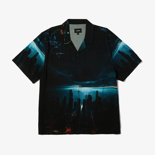 HUF Ground Control SS Resort Shir - Black