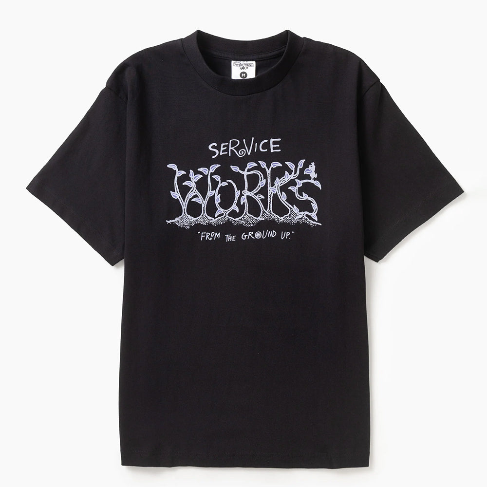 Service Works Ground Up Tee - Black