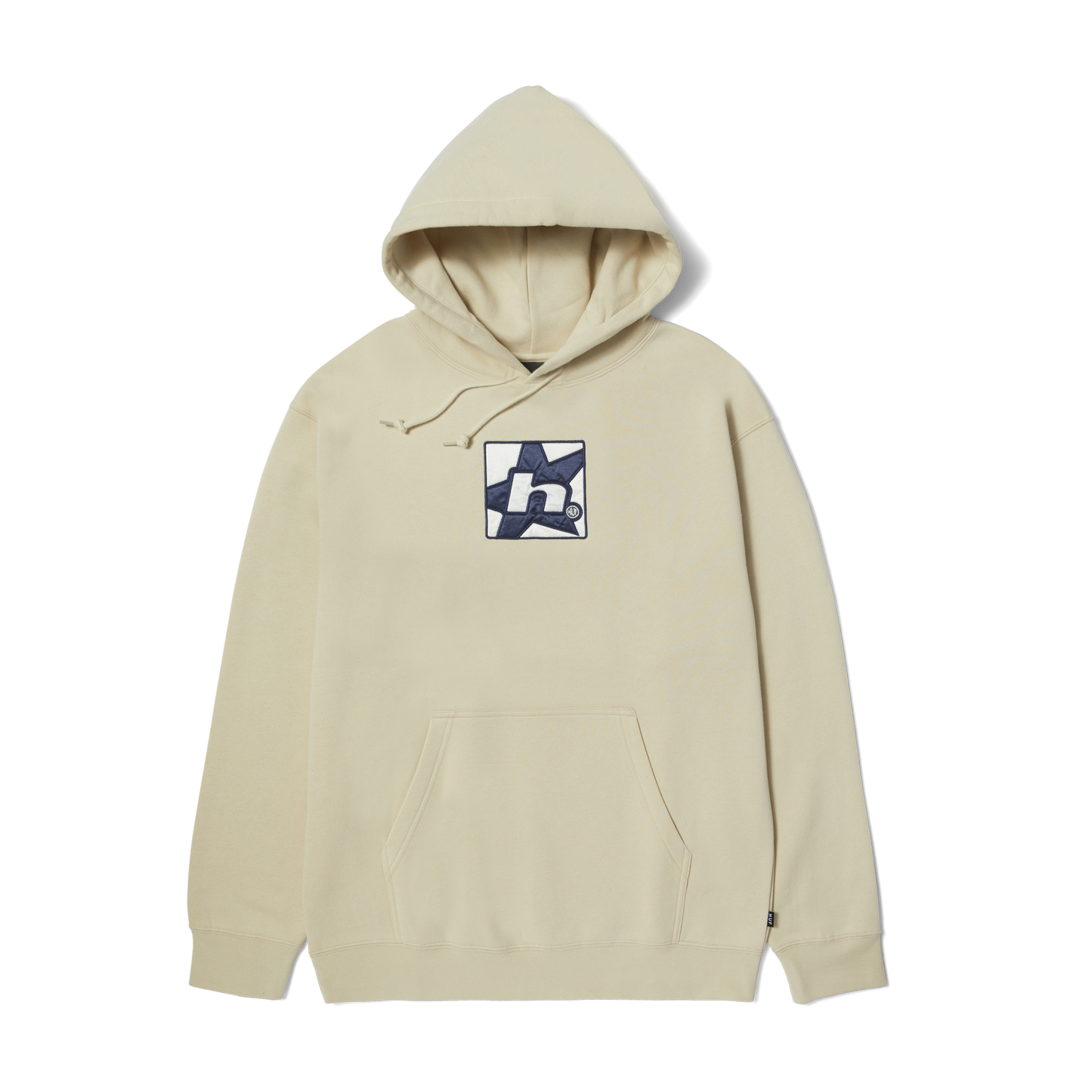 HUF H Star Pullover Hoodie - Stone