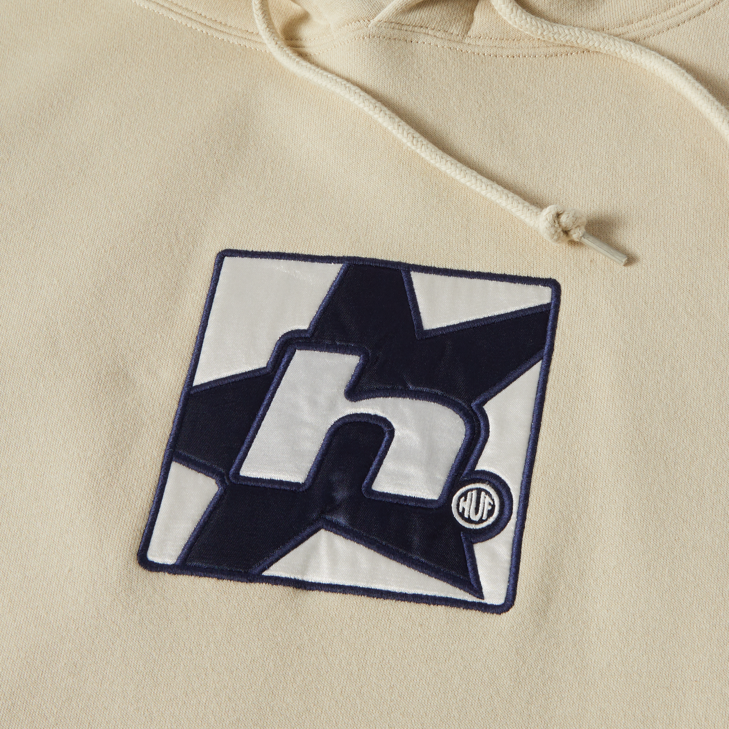 HUF H Star Pullover Hoodie - Stone