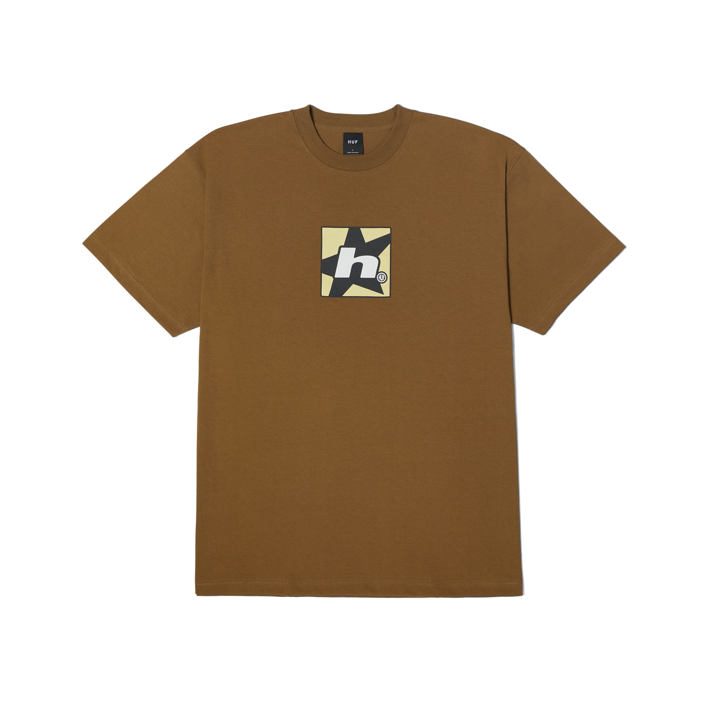 HUF H Star S/S Tee - Mud