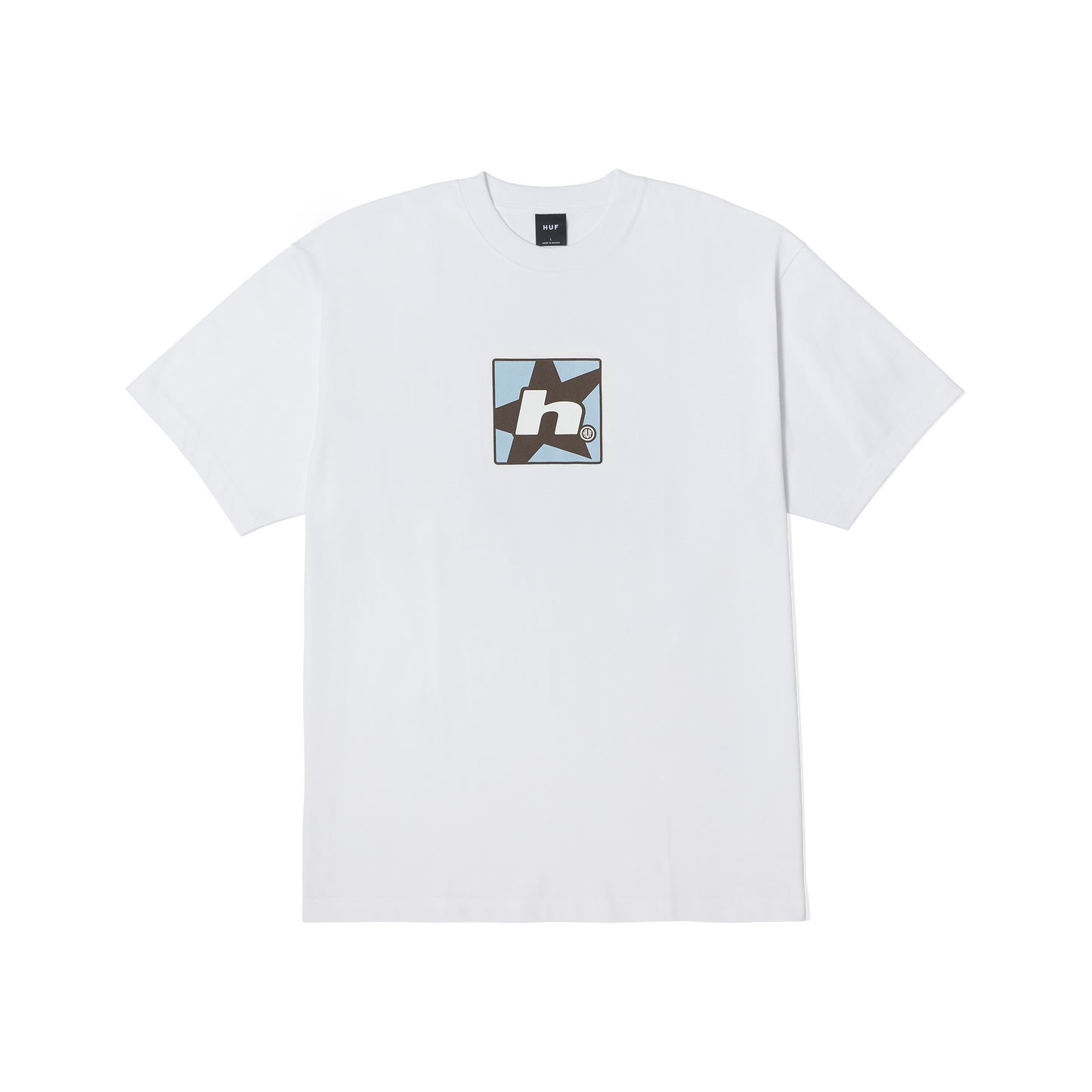 HUF H Star S/S Tee - White