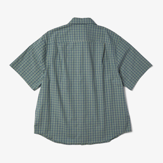 HUF H Star SS Plaid Shirt - Marine