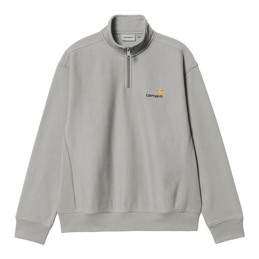 Carhartt WIP Half Zip American Script Sweatshirt - Marengo
