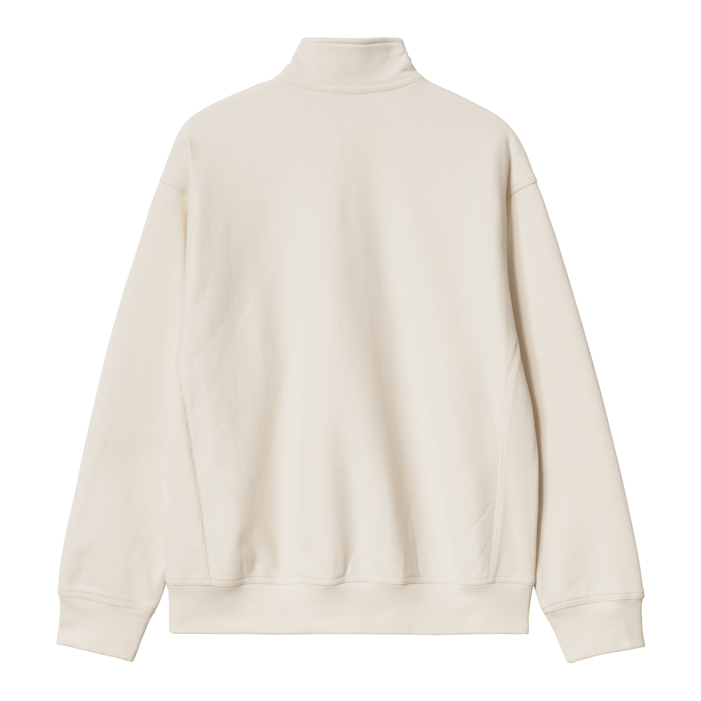 Carhartt WIP Half Zip American Script Sweatshirt - Natural