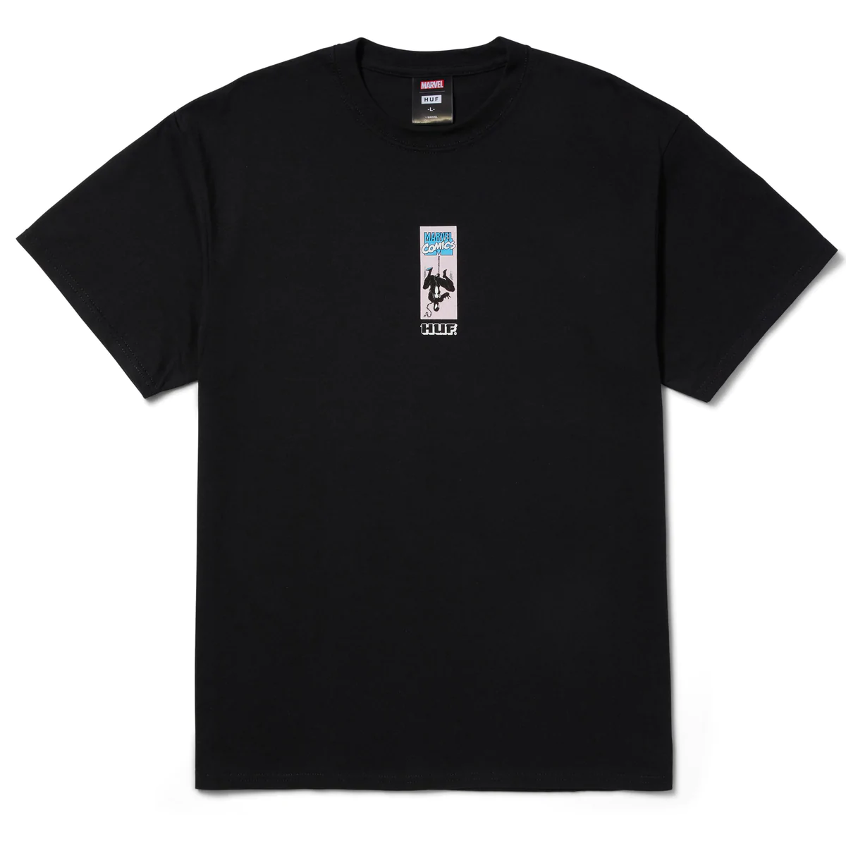 HUF x Spider-Man Hangin' Out T-Shirt - Black