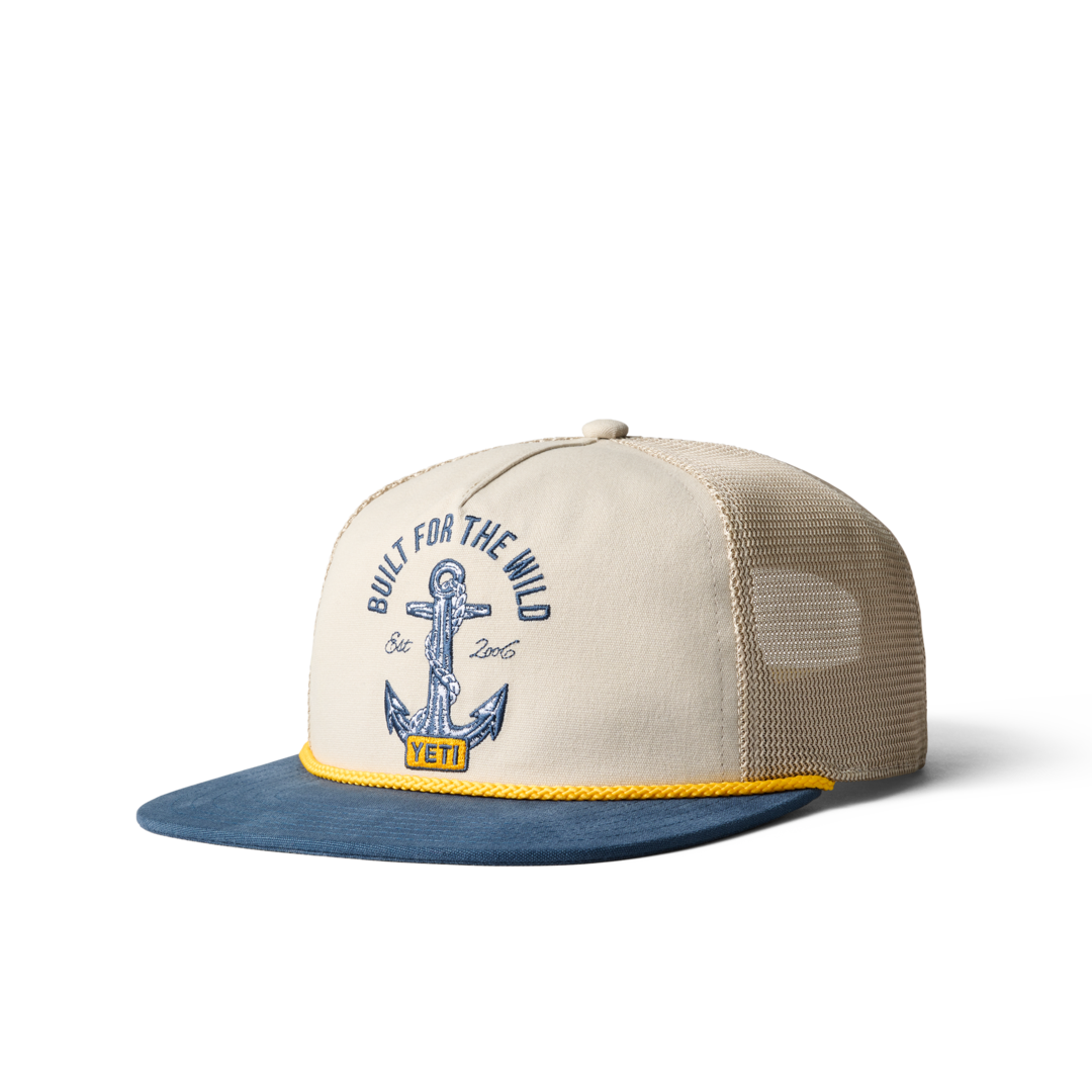 YETI Open Seas Rope Hat - Tan Navy