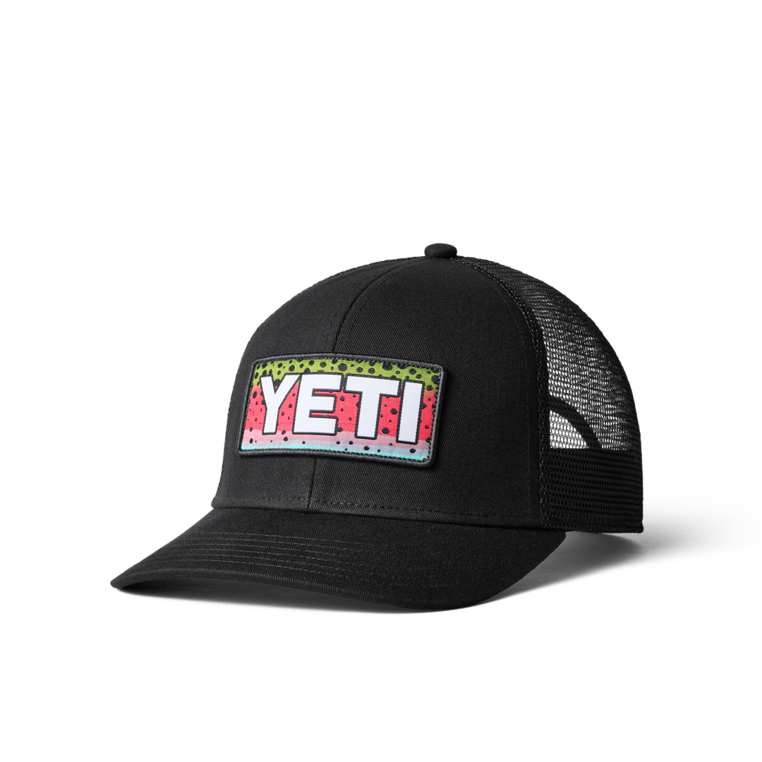 YETI Rainbow Trout Logo Badge Trucker