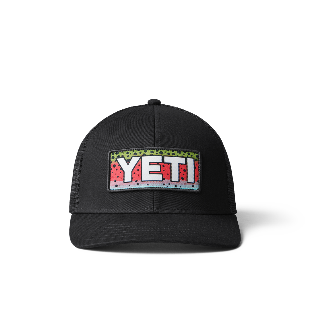YETI Rainbow Trout Logo Badge Trucker